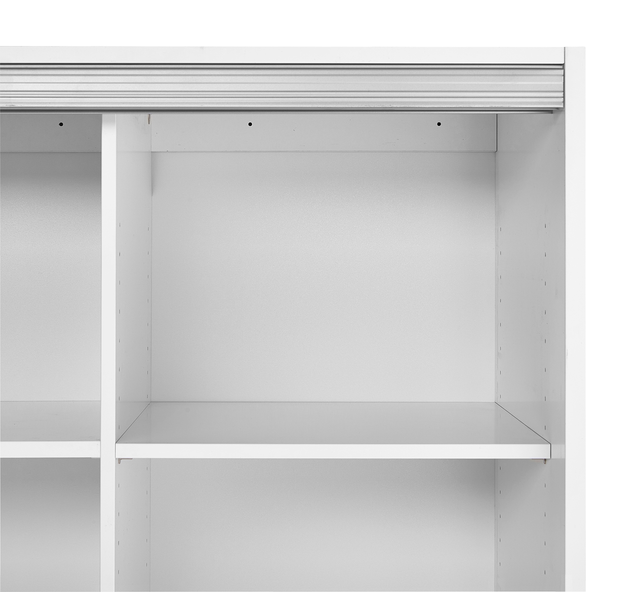 AURA-kapea lisähyllypaketti (4kpl), 62 cm syviin komeroihin
