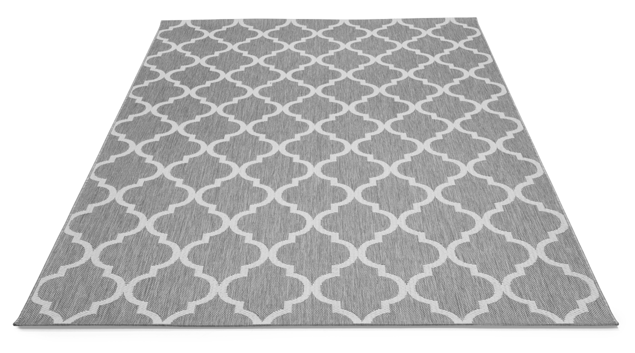 DUBAI matto 160 x 230 cm (Vaaleanharmaa) Parvekematot Asko DUBAI matto 160 x 230 cm (Vaaleanharmaa) Parvekematot Asko