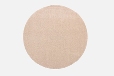 Puuteri beige 133 cm matto pyöreä