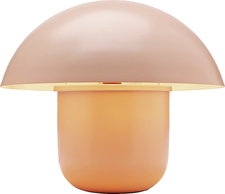 Mushroom pöytävalaisin persikka 27 cm