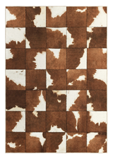 Ava matto ruskeavalkoinen 160 x 230 cm