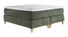 Asko Bonnell Harmony jenkkisänky 180x200cm medium/hard, Unic 15 tummanvihreä, sis. Harmony-petauspatja