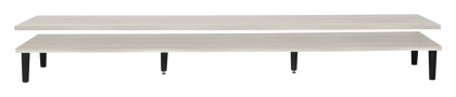 ARO kansi + pohja 200 cm hopeajalava
