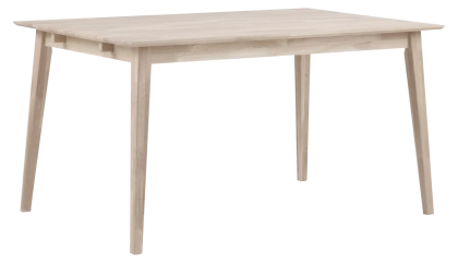 Rowico Home FILIPPA-ruokapöytä 140 x 90 cm, valkokäsitelty tammi