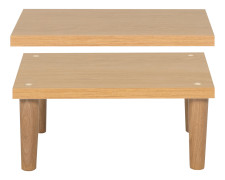 ARO kansi + pohja 40 cm tammi