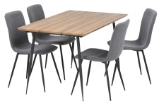 CABO-ruokapöytä ja 4 NICK-tuolia